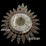 ساعت دیواری کریستال