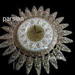 ساعت دیواری کریستال